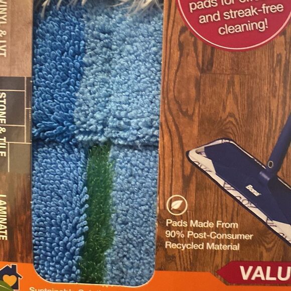 Bona Microfiber Cleaning Pads 3 pack - Deep Clean, Clean & Dust NEW - Picture 6 of 7